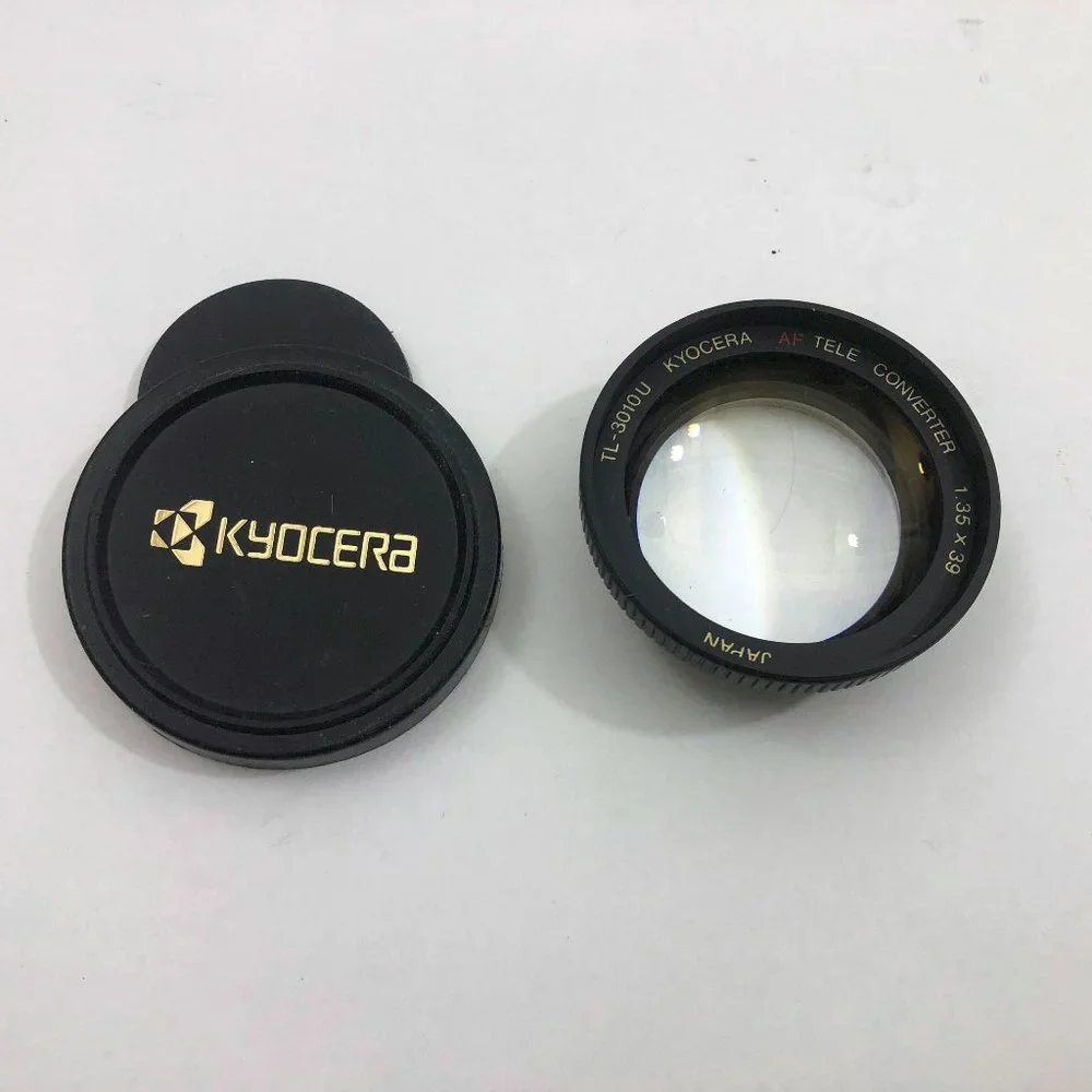 Kyocera TL-3010U FineMovie 8 Tele Converter Lens for 8mm Video Camera Camcorder